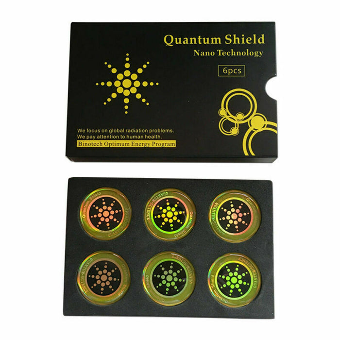 Quantum Shield Anti-Radiation Stickers For Mobile Phones & Tablets