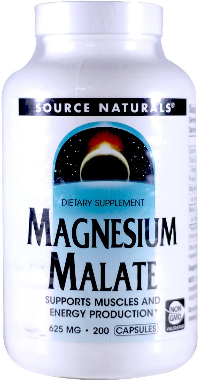 Magnesium Malate Capsules By Source Naturals