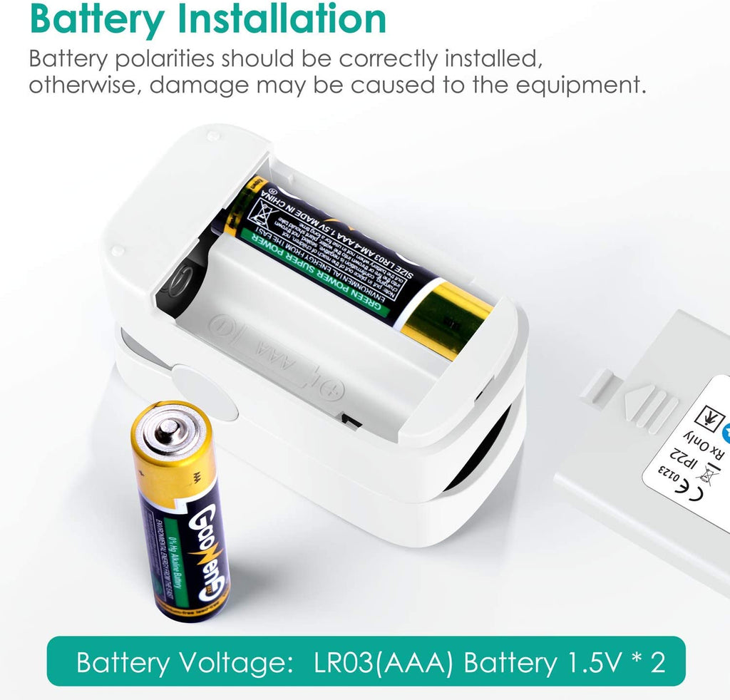 NEW Pulse and Blood Oxygen Oximeter